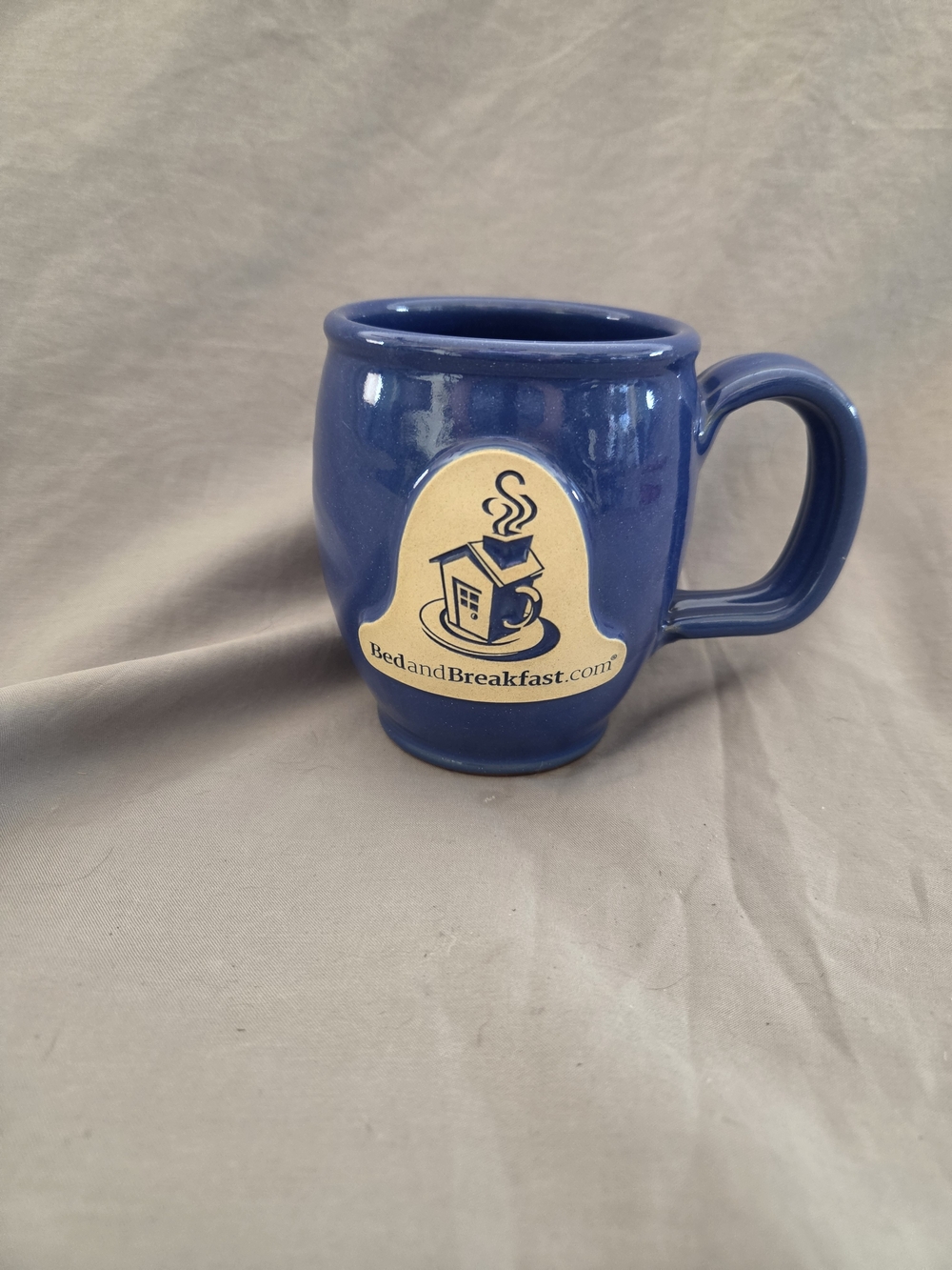 Blue Ceramic Coffee Mug By Faneen Pottery
